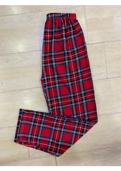 Penye Kareli Pijama Alt