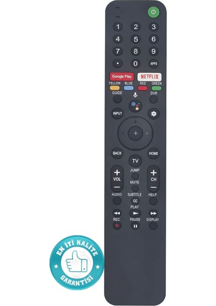 Smart Tv Ses Komutlu BR-65A8CH XBR-65X800H XBR-65X950H Tv Kumanda