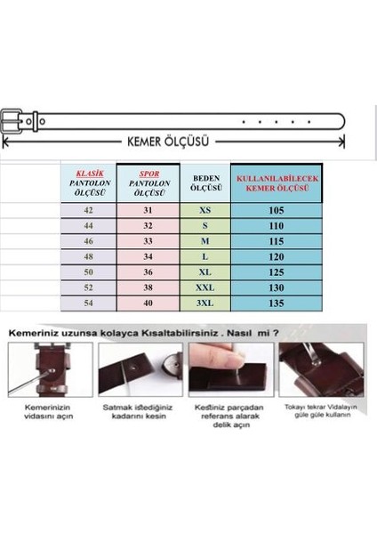 Zlf Kemer 4,5 cm Hakiki Deri Spor Tokalı Lacivert Erkek Kot Kemeri