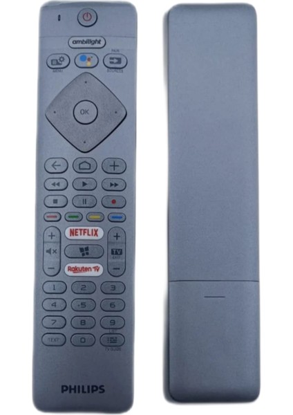 Sesli Komut & Ambilight Tuşlu 55PUS7304 Kumanda RC4154401/01 RC4154401/01R Tv Kumanda (Orjinal)