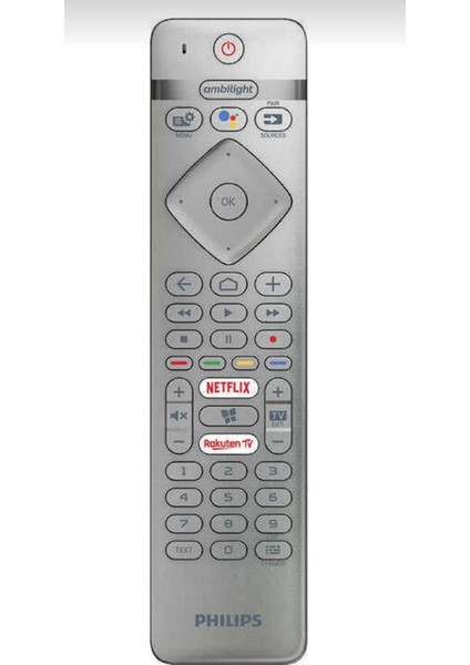 Sesli Komut & Ambilight Tuşlu 55PUS7304 Kumanda RC4154401/01 RC4154401/01R Tv Kumanda (Orjinal)