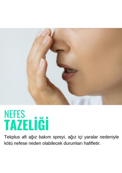 Tekplus Aft Ağız Bakım Spreyi 100 ml