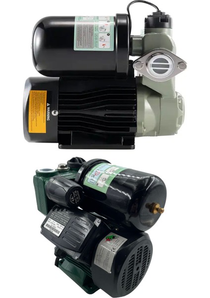 Otomatik Sistem Güneş Enerjisi Basınç Arttırıcı Sıcak Soğuk Su Pompası Hidroforu 0,50 Hp Pompamat