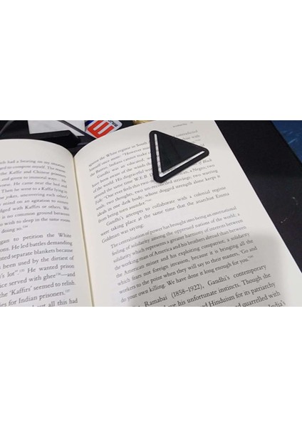 3'lü Kitap Sayfası Belirleyici Aparat