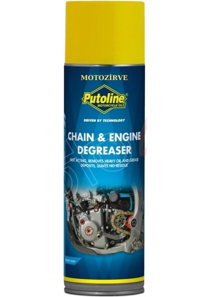 Chain Engine Degrease Zincir ve Motor Temizleme Spreyi 500 ml