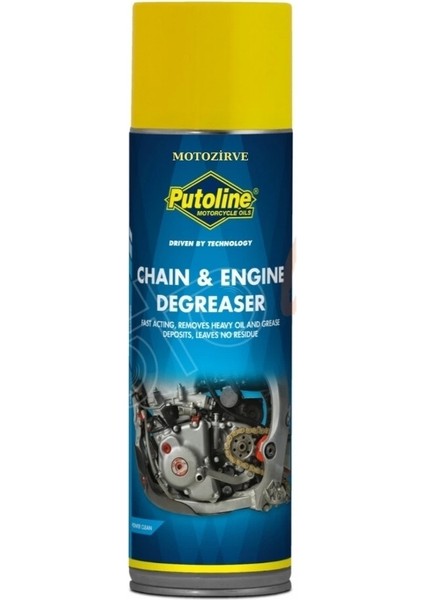 Chain Engine Degrease Zincir ve Motor Temizleme Spreyi 500 ml