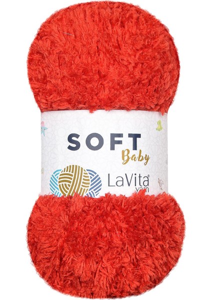 Soft Baby 2313 Kırmızı Kürk Ip