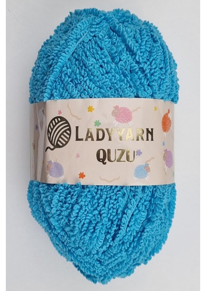 Quzu Turkuaz El Örgü Ipi
