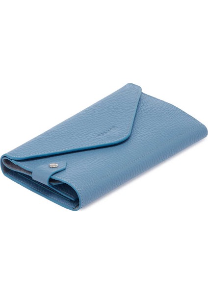 Mavi Hakiki Deri Kadın Cüzdan - S1CB00005811-C43