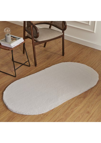 7/24 Cosy Premium Gri 80X150 cm Salon Mutfak Halısı Yolluk Kilim