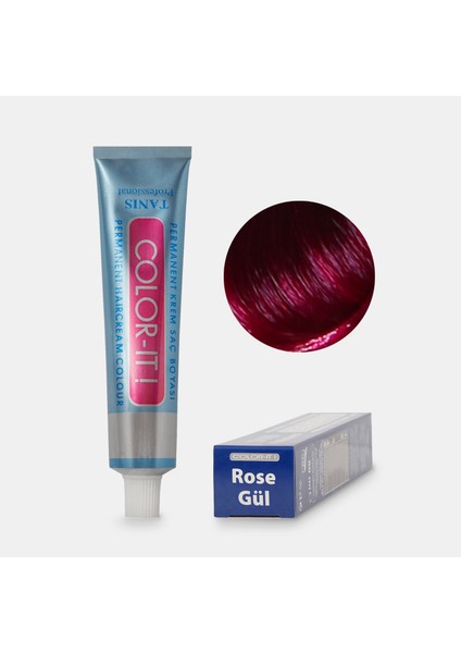 Kalıcı Saç Boyası Color-It Gül
