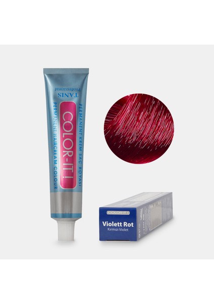 Kalıcı Saç Boyası Color-It Kırmızı Violet