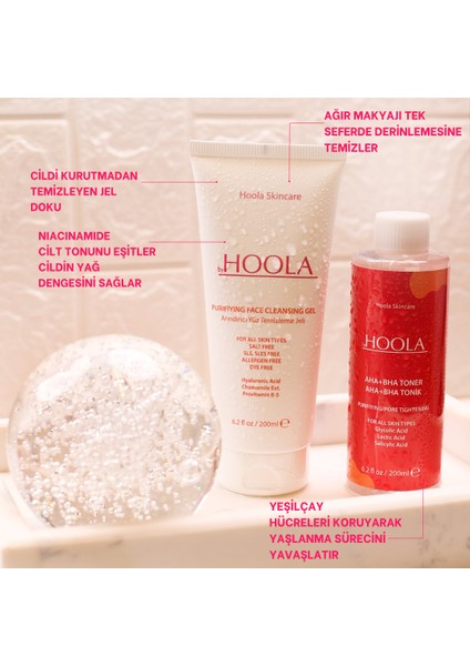 Byhoola Arındırıcı Yüz Temizleme Jeli (Tüm Cilt Tipleri) 200 ml