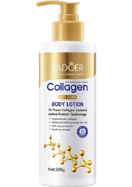 Cilt Gençleştici ve Yenileyici Anti Aging Kolajen Vücut Kremi (300 G)