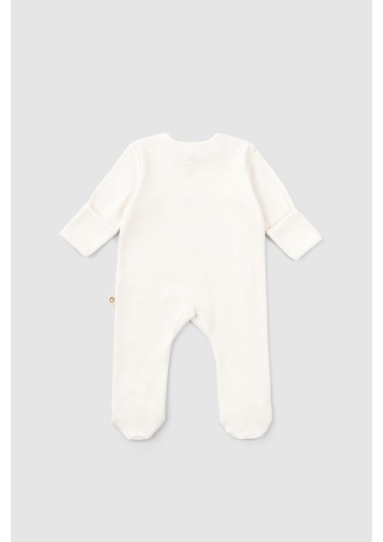 Kendinden Eldivenli Patikli 2'li Organik Pamuk tulum Seti Born To Be Gusto indirimleri