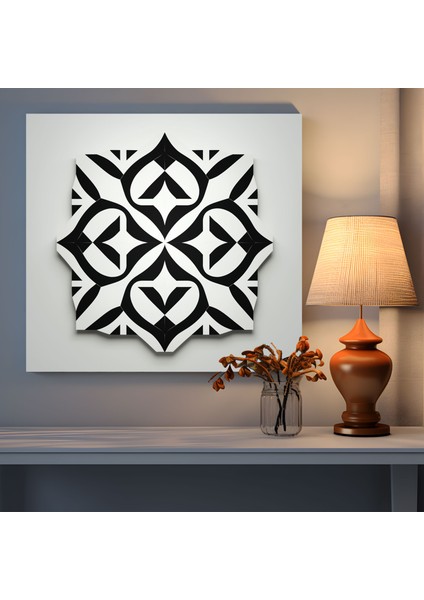 Çocuk Odası Duvar Dekorasyonu: Geometrik Simetri - Çocuk Odası, Duvar Dekorasyonu, Ev Dekorasyonu, Duvar Sanatı, 30X30 fiyatları