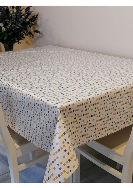 Elyaflı Pvc Muşamba - Desenli Silinebilir Masa Örtüsü fırsatları