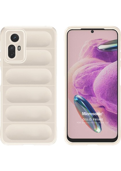 Xiaomi Redmi Note 12S Kılıf Oslo Prime Beyaz
