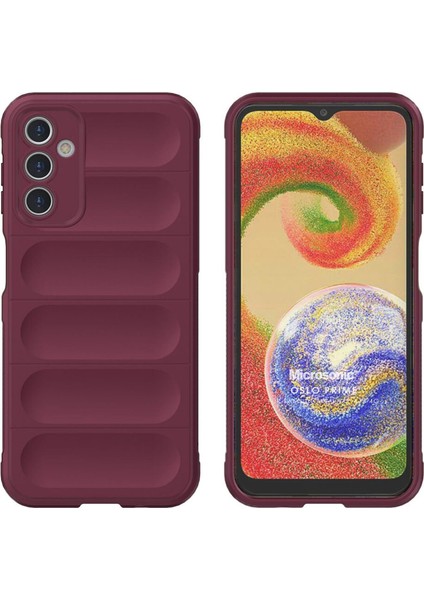 Samsung Galaxy M14 Kılıf Oslo Prime Bordo