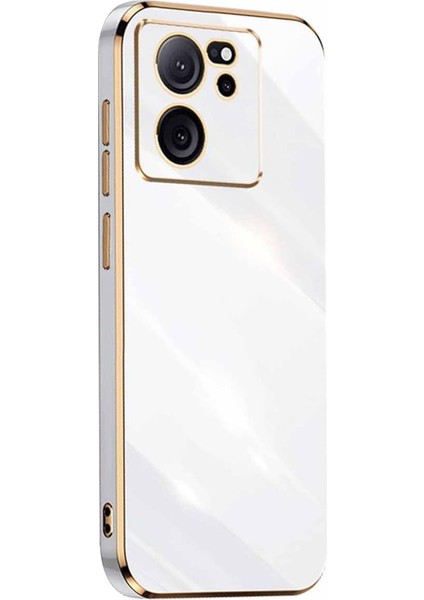Xiaomi Mi 13T Kılıf Olive Plated Beyaz