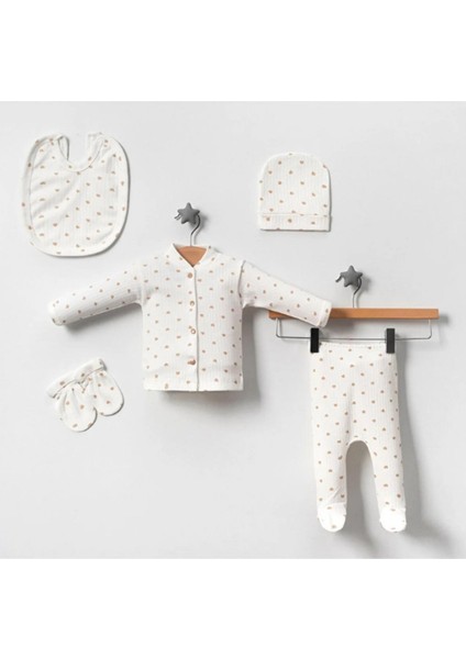 Fitilli Kumaşa 5'li Kalp Baskılı Hastahane Çıkışı indirimleri