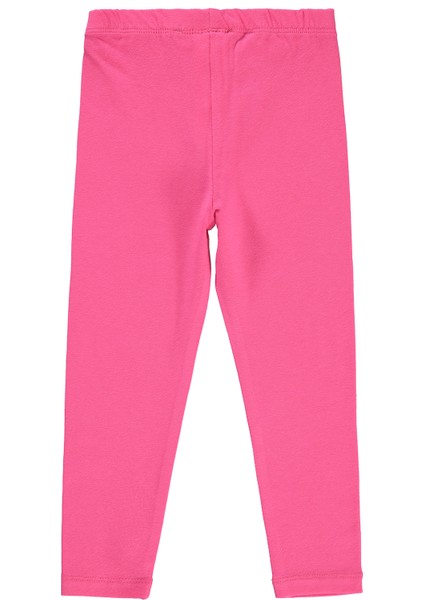 Kız Çocuk Tayt 2-5 Yaş Pembe Sıklamen