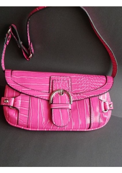 Kroko Desen Tokalı Model Kadın Kol Çantası fırsatları