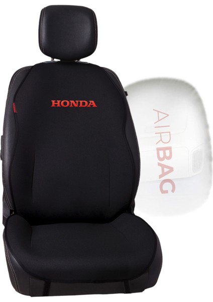 Kırmızı Honda Nakışlı Jakar Dokuma Kumaş Otomind Oto Minderi 2'li Set fiyatları