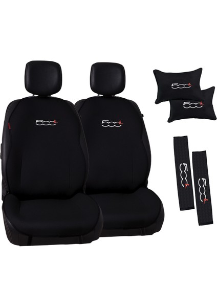 Fiat 500L Nakışlı Jakar Dokuma Oto Minder ve Konfor Seti