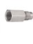 1 Adet Motor Işığı O2 Oksijen Sensörü Spacer Adaptörü Bung Dahili M18X1.5 Katalitik Konvertör Düzeltme Kontrolü (Yurt Dışından) 5