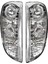Araba Sol ve Sağ Ön Tampon Drl Dönüş Sinyali Porsche Cayenne Için Işık Lambası 2007-2010 95563118202, 95563118102 (Yurt Dışından) 3