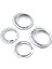 4x /dualis J10 2007-2009 Krom Ön Arka Sis Aydınlatma Koruması Tampon Lambası Trim Kalıplama Garnitür Çerçeve (Yurt Dışından) 3