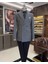 Terziademaltun Italyan Stil Slim Fit Kruvaze Erkek Ceket Gri T10740 1