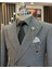 Terziademaltun Italyan Stil Slim Fit Kruvaze Erkek Ceket Gri T10740 2