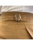 İtalyan stil slim fit bel detaylı erkek pantolon camel T10563 3
