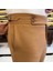 İtalyan stil slim fit bel detaylı erkek pantolon camel T10563 5