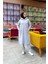 Kapşonlu Yandat Çıtçıtlı Sade Basic Uzun Tunik ve Pantolon Ikili Spor Takım - 03071 - Gri 4