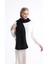 Knitwear Ajur Desenli Atkı, Kışlık Yumuşak Dokulu Kaşkol, Triko Örme Atkı - Siyah 3