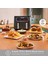 Air Pro Cook Duo Köz Xxxl 4+4 Litre Airfryer Black 8 Kişilik 6