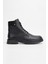 Erkek Siyah Floter Deri Casual Bot 324 285 Erk Bot SK23/24 1