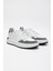 Erkek Beyaz/gri Deri Sneakers & Spor Ayakkabı 698 1078 5 Erk Ayk SK23/24 2