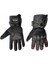 Motosiklet Kışlık Eldiven Deri ve Cordura Kumaş Full Korumalı Deri Motor Eldiveni Siyah 3