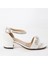 Carmen Topuklu Ayakkabı Beyaz 25 1