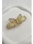 Altın Rengi Kelebek Figürlü Otomatik Toka (Ölçü:8 Cm) 1
