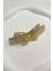 Altın Rengi Kelebek Figürlü Otomatik Toka (Ölçü:8 Cm) 2