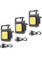 3 Adet Mini LED El Feneri Taşınabilir USB Şarj Edilebilir Çalışma Işığı Parlak Anahtarlık Işık Küçük Cep Fenerleri Açık Için (Yurt Dışından) 4