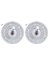 2x LED Tavan Işık Modülü Işık Kaynağı 36W Yuvarlak Yüksek Parlaklık Aydınlatma Kapalı Tavan Işık Soğuk Beyaz (Yurt Dışından) 1