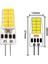 30PCS G4 LED Ampul AC/DC12V-24V 3W LED G4 Işık 20LED 360 Işın Açısı Işık 2835SMD 30W Halojen Lambayı Değiştirin, Soğuk Beyaz (Yurt Dışından) 4