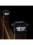 2x Güneş Direk Başlığı Işıkları 2 Aydınlatma Modu LED Güverte Çit Başlığı Işıkları 4x4 Ahşap Direkler Için Bahçe Dekorasyon Sıcak Siyah (Yurt Dışından) 3