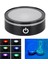 2x LED Işık Tabanı, Hassas Dokunmatik Anahtarlı, 3D Lazer Kazınmış Kristal Cam Fotoğraf Çerçevesi Için Yuvarlak Stand Ekranı (Yurt Dışından) 5